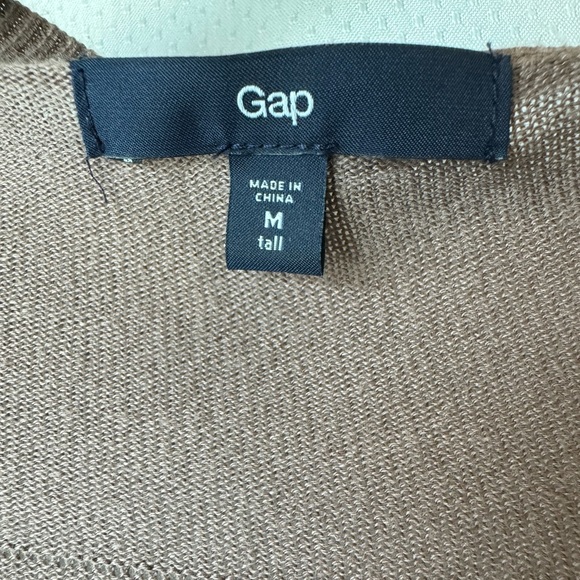 Gap | Button Up Cardigan | Mauve | Size Medium (Tall) - Picture 3 of 3